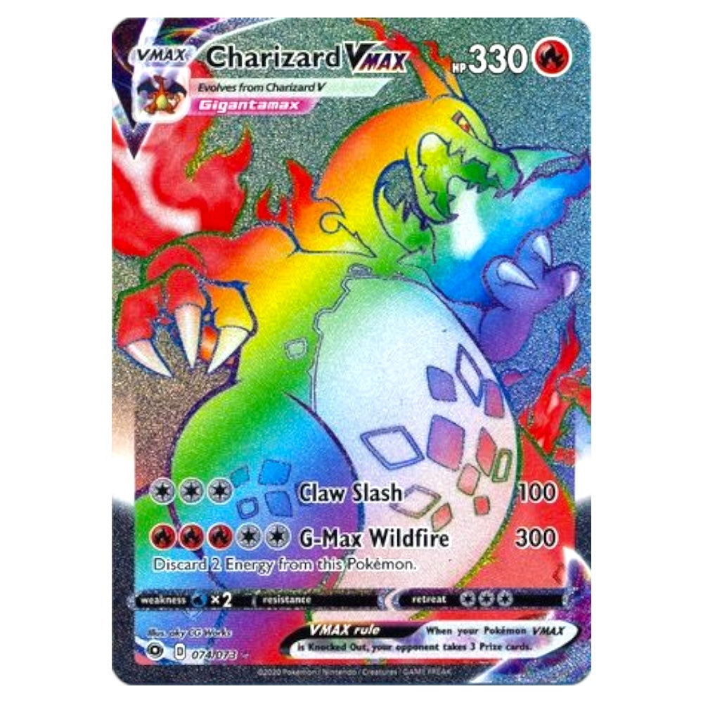 CHARIZARD VMAX 074/073 HYPER RARE NM image 0