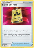 Battle VIP Pass 225/264  - Reverse Holofoil SWSH08 Fusion Strike - Uncommon
