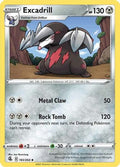Excadrill 183/264  - Reverse Holofoil SWSH08 Fusion Strike - Uncommon
