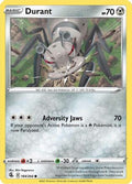 Durant 184/264  - Reverse Holofoil SWSH08 Fusion Strike - Common