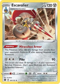 Escavalier 101/172  - Reverse Holofoil SWSH09 Brilliant Stars - Rare