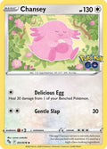 Chansey 051/078  - Reverse Holofoil Pokemon GO - Uncommon