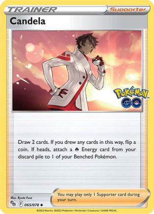 Candela 065/078  Pokemon GO - Uncommon