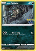 Alolan Rattata 041/078  Pokemon GO - Common