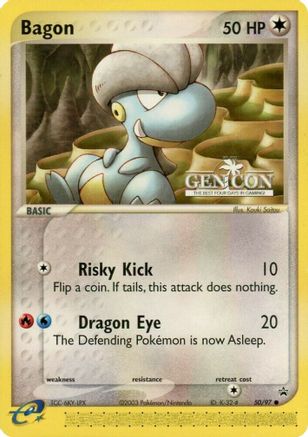 Bagon 050/97  Nintendo Promos - Promo