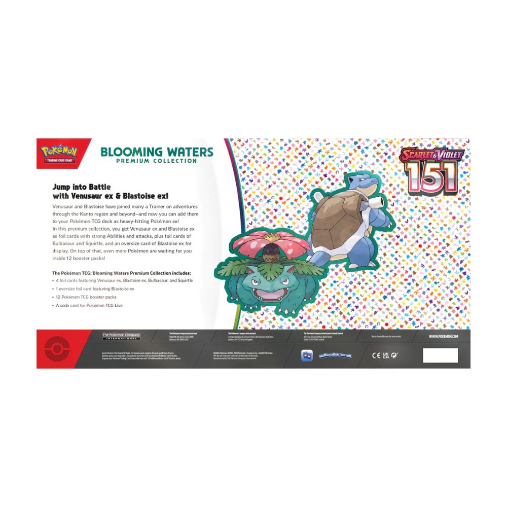 Pokemon 151 Blooming Waters Premium Collection image 1