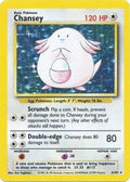 Chansey 003/102  - Holofoil Base Set - Holo Rare