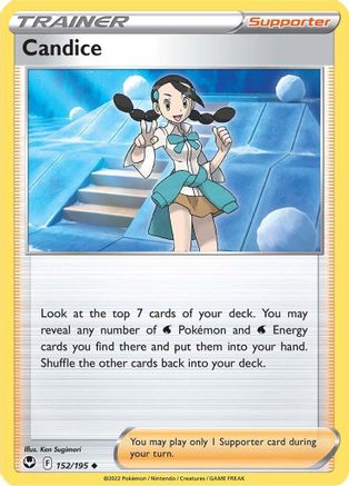 Candice 152/195  SWSH12 Silver Tempest - Uncommon
