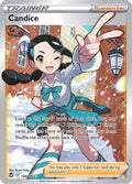 Candice (Full Art) 189/195  - Holofoil SWSH12 Silver Tempest - Ultra Rare