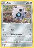 Aron 087/159  - Reverse Holofoil Crown Zenith - Common