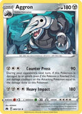 Aggron 089/159  - Holofoil Crown Zenith - Holo Rare
