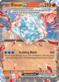 Eiscue ex 042/197  - Holofoil SV03 Obsidian Flames - Double Rare