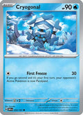 Cryogonal 055/197  SV03 Obsidian Flames - Common