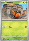 Dwebble 006/182  - Reverse Holofoil SV04 Paradox Rift - Common