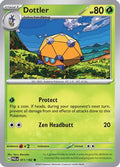 Dottler 011/182  - Reverse Holofoil SV04 Paradox Rift - Common