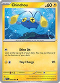 Chinchou 020/091  SV Paldean Fates - Common