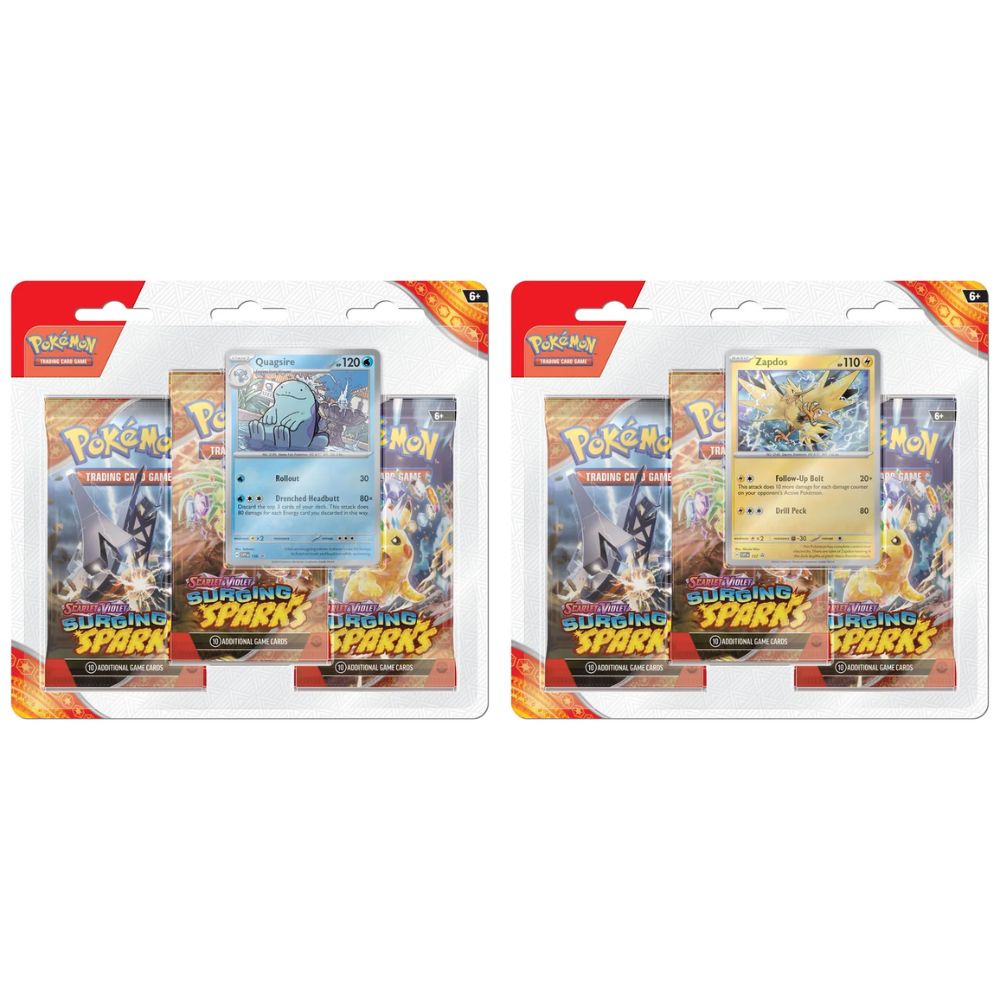 Pokémon Surging Sparks 3PK Blister image 0