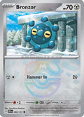 Bronzor (Master Ball Pattern) 066/131  - Holofoil SV Prismatic Evolutions - Common