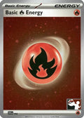 Basic Fire Energy 002  - Holofoil Prize Pack Series Cards - Common