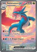 Salamence ex 187/159  - Holofoil SV09 Journey Together - Special Illustration Rare