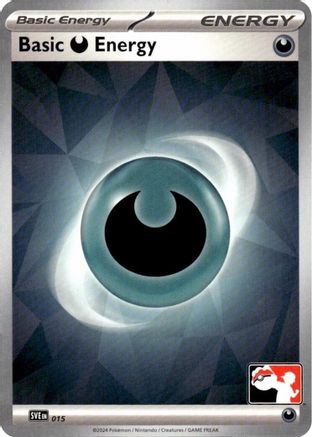 Basic Darkness Energy 015  Prize Pack Series Cards - Common