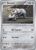 Durant 070/086  - Reverse Holofoil SV White Flare - Uncommon