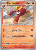 Darmanitan 014/086  - Reverse Holofoil SV Black Bolt - Uncommon