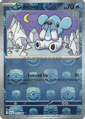 Cubchoo (Master Ball Pattern) 025/086  - Holofoil SV Black Bolt - Common