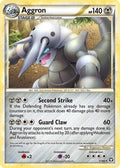 Aggron 001  - Reverse Holofoil Triumphant - Holo Rare
