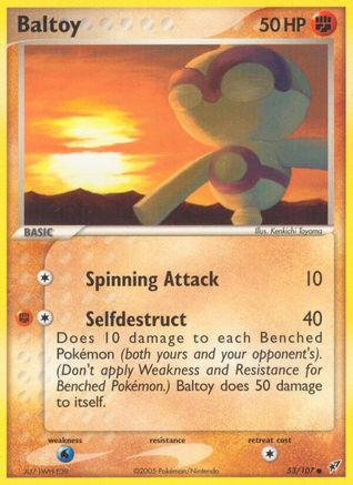 Baltoy 053/107  Deoxys - Common