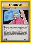 Blaine's Quiz #2 111/132  - 1st Edition Gym Challenge - Uncommon
