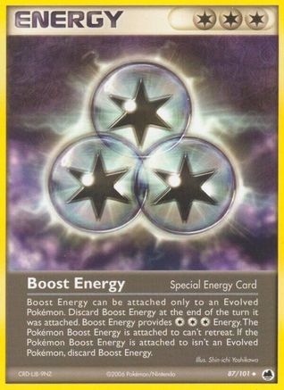 Boost Energy 087  Dragon Frontiers - Uncommon