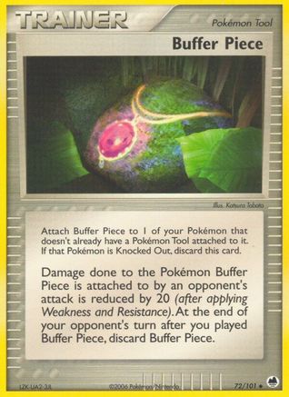 Buffer Piece 072/101  - Reverse Holofoil Dragon Frontiers - Uncommon