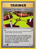 Celadon City Gym 107/132  - 1st Edition Gym Heroes - Uncommon