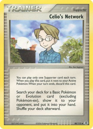 Celio's Network 088/112  FireRed & LeafGreen - Uncommon