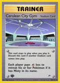 Cerulean City Gym 108/132  - 1st Edition Gym Heroes - Uncommon