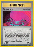 Chaos Gym 102/132  - 1st Edition Gym Challenge - Rare