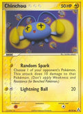 Chinchou 050/92  Legend Maker - Common