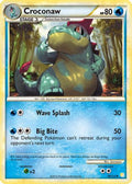 Croconaw 038  - Reverse Holofoil HeartGold SoulSilver - Uncommon
