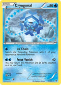 Cryogonal (33) 033  - Reverse Holofoil Noble Victories - Rare