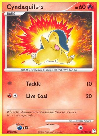 Cyndaquil 079/123  Mysterious Treasures - Common