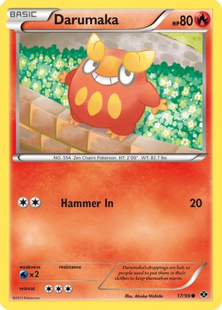 Darumaka 017  - Reverse Holofoil Next Destinies - Common