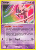 Deoxys (Attack Forme) 017  Deoxys - Rare