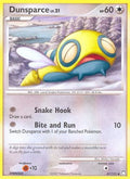 Dunsparce 047  - Reverse Holofoil Mysterious Treasures - Uncommon