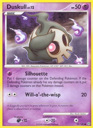 Duskull (59) 059  Stormfront - Common