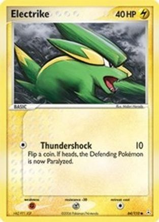 Electrike 064/110  - Reverse Holofoil Holon Phantoms - Common