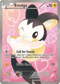 Emolga (Full Art) RC23/RC25  - Holofoil Legendary Treasures Radiant Collection - Ultra Rare