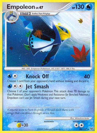 Empoleon 026  Platinum - Rare