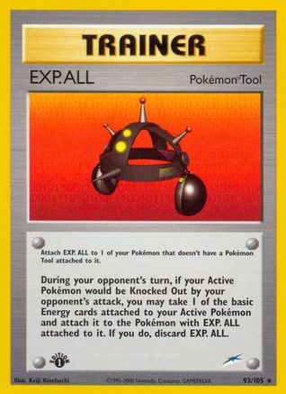 EXP.ALL 093/105  - 1st Edition Neo Destiny - Rare