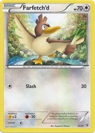 Farfetch'd 025  Kalos Starter Set - Common